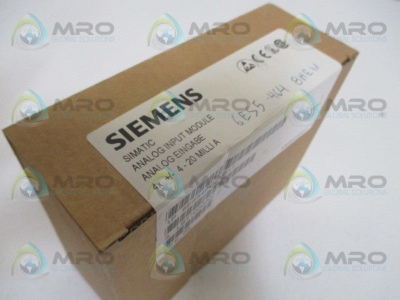 SIEMENS SIMATIC 6ES5464-8ME11 ANALOG INPUT MODULE NSFS