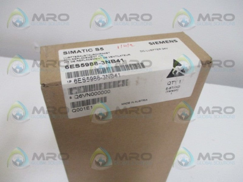 SIEMENS SIMATIC S5 6ES5988-3NB41 FAN REPLACEMENT KIT NSFS