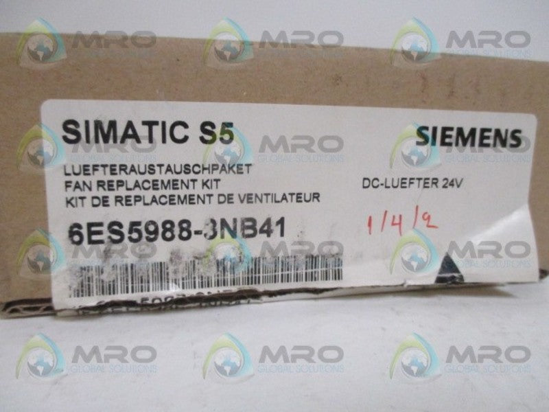 SIEMENS SIMATIC S5 6ES5988-3NB41 FAN REPLACEMENT KIT NSMP