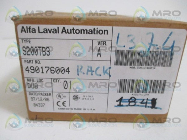 ALFA LAVAL S200-TB3 TERMINAL BLOCK INTERFACE NSMP