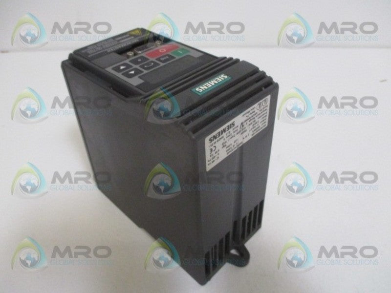 SIEMENS MICROMASTER 6SE9214-ODA40 DRIVE UNMP