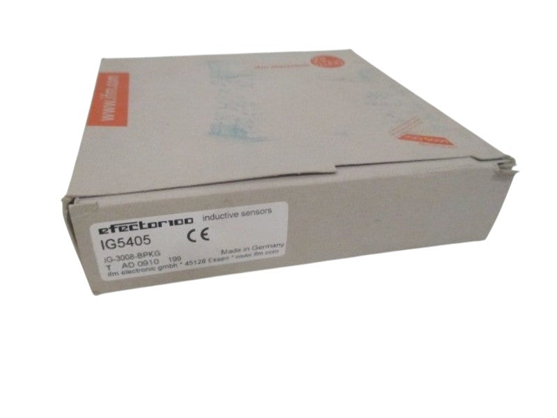IFM EFECTOR IG5405 INDUCTIVE SENSOR IG-3008-BPKG NSMP