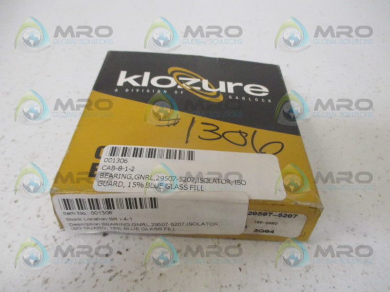 GARLOCK 29507-5207 BEARING ISOLATOR NSMP