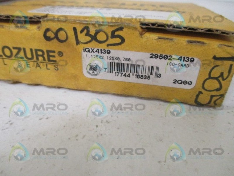 GARLOCK 29502-4139 BEARING ISOLATOR NSMP