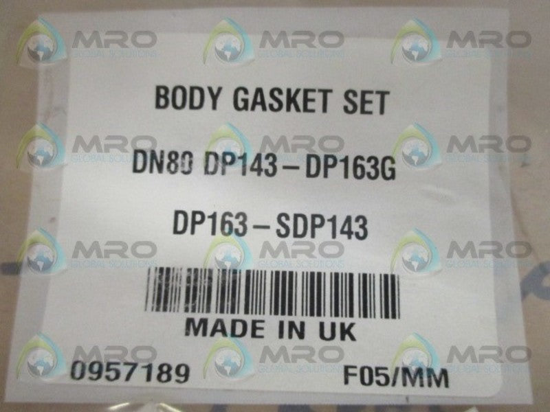 SPIRAX SARCO DP163 0957189  BODY GASKET (PKG OF 8) NSNP