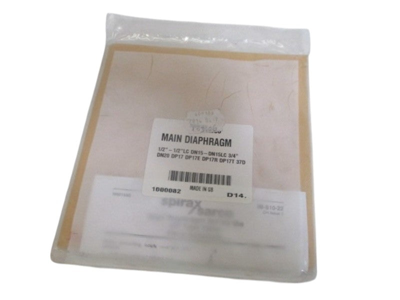 SPIRAX SARCO DN15 1000082 MAIN DIAPHRAGM 1/2"-3/4"   NSMP