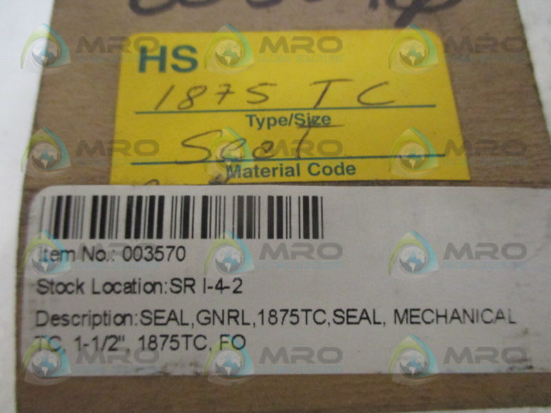 HS 1875TC SEAL NSMP