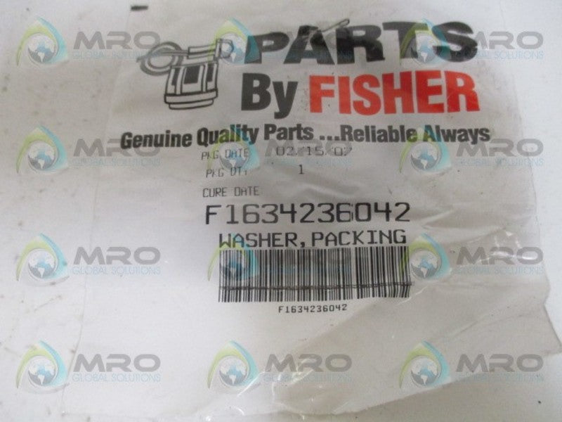 FISHER F1634236042 PACKING WASHER NSMP