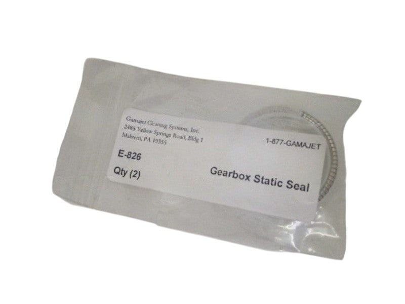 GAMAJET CLEANING SYSTEMS E-826 GEAR BOX STATIC SEAL NSMP