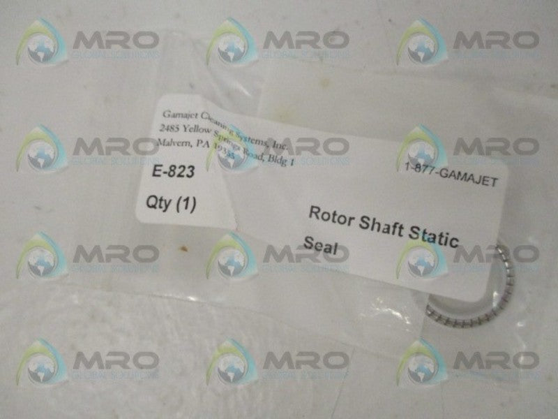 GAMAJET CLEANING SYSTEMS E-823 GEAR BOX STATIC SEAL NSMP