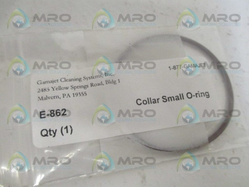 GAMAJET CLEANING SYSTEMS E-862 COLLAR SMALL O-RING NSMP