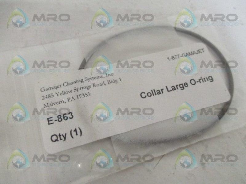 GAMAJET CLEANING SYSTEMS E-863 COLLAR LARGE O-RING NSMP