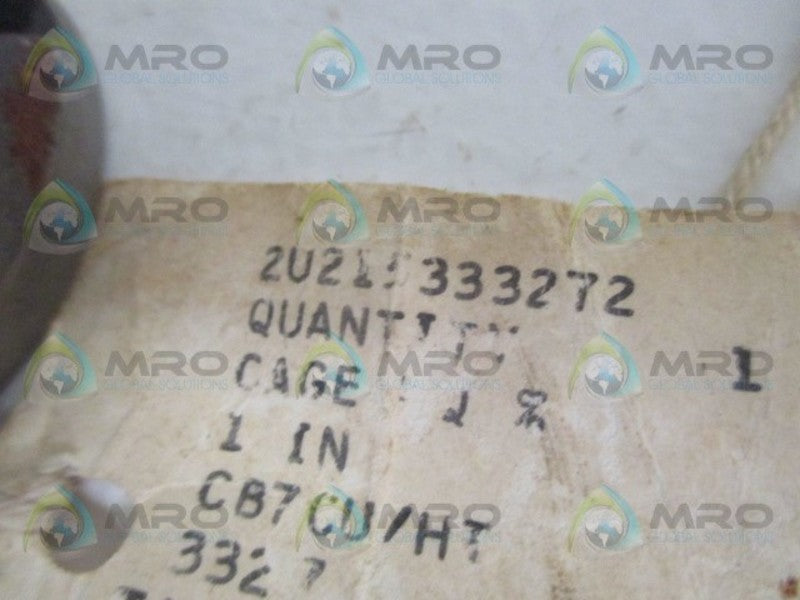 FISHER 2U213333272 CAGE 1" NSNP