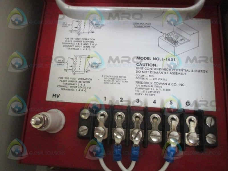FEDRICK I-1651 POWER PAC NSNP