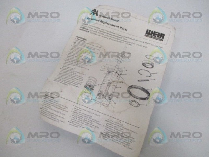 ATWOOD & MORILL 15101982 BEARING KIT NSMP