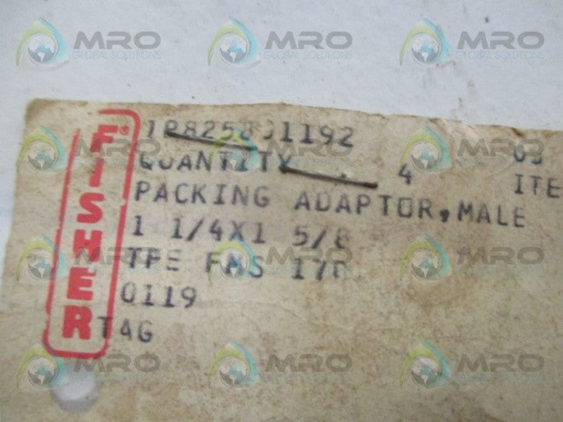 FISHER 1P825891192 MALE PACKING ADAPTOR NSNP