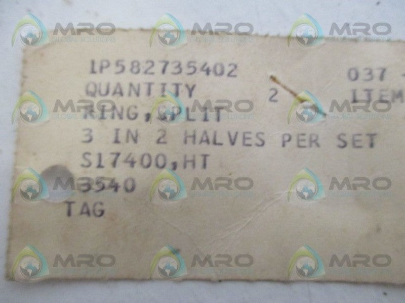 FISHER 1P582735402 SPLIT RING NSNP