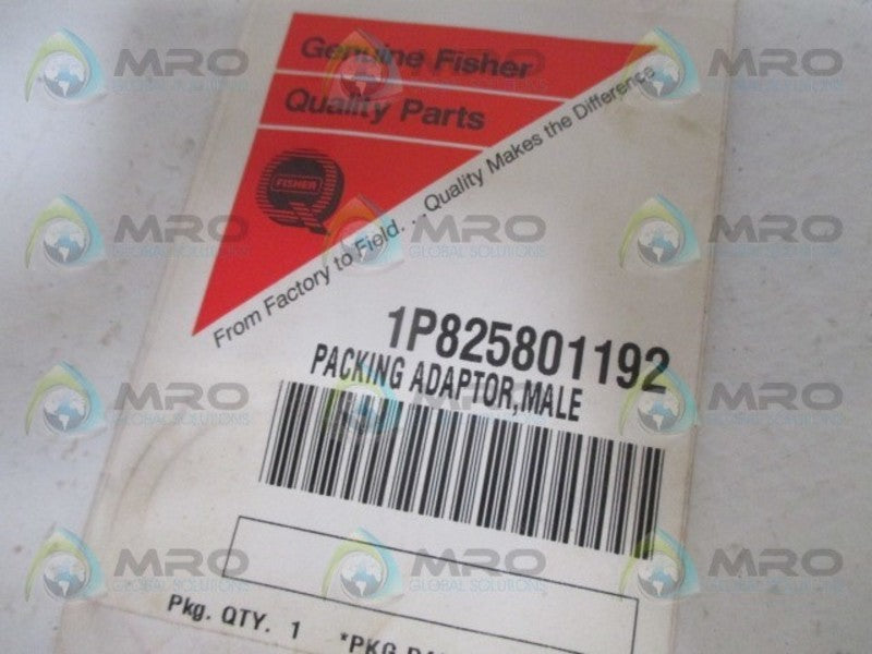 FISHER 1P825801192 MALE PACKING ADAPTOR NSMP