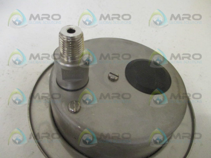 MCDANIEL CONTROLS REC SAFETY GAUGE 3-15PSI NSMP