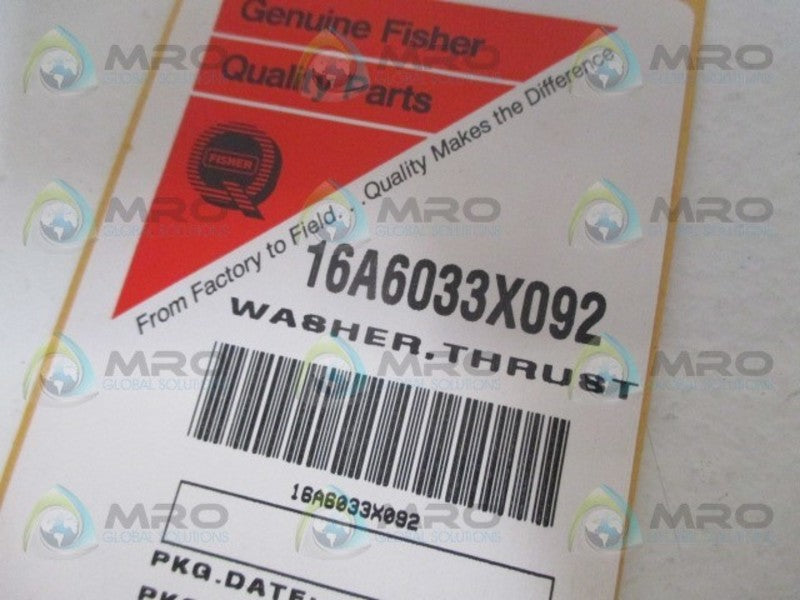 FISHER 16A6033X092 THRUST WASHER NSMP
