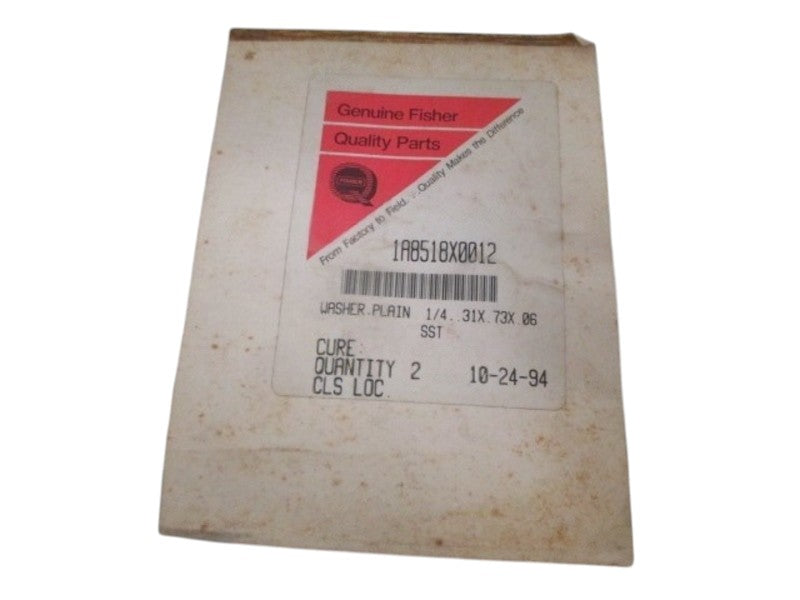 FISHER 1A8518X0012 WASHER (PKG OF 2) NSMP