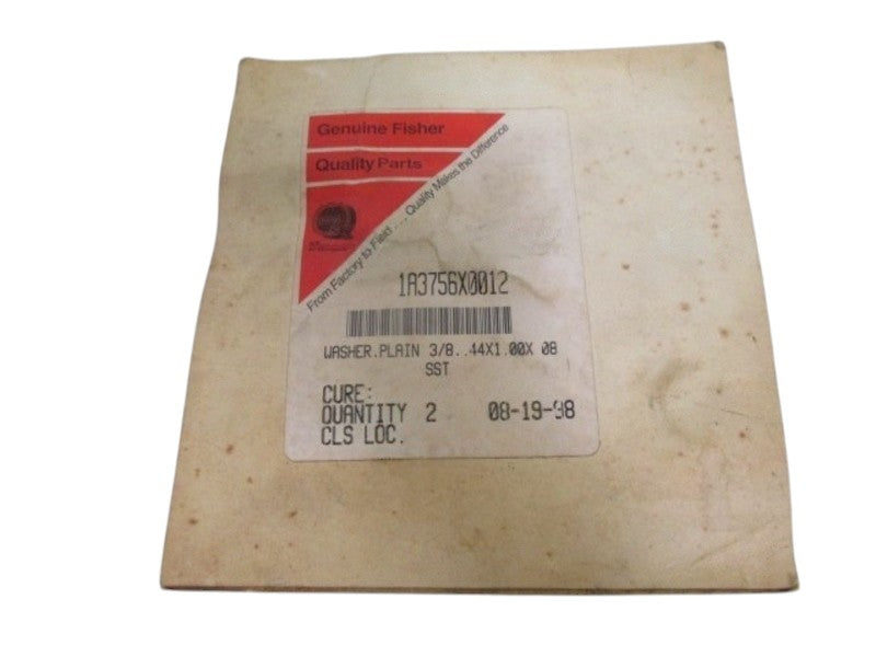 FISHER 1A3756X0012 WASHER (PKG OF 2) NSMP