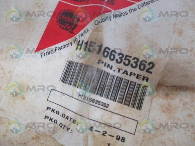 FISHER H1516635362 TAPER PIN NSMP