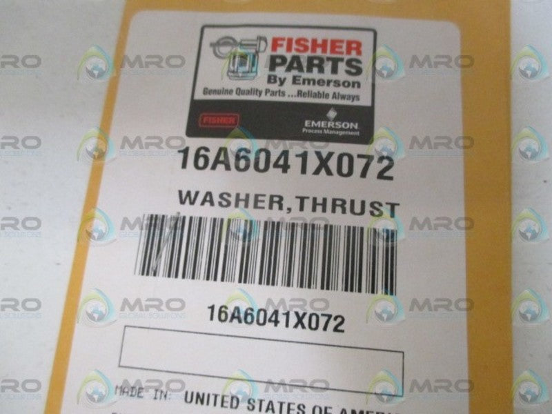 FISHER 16A6041X072 THRUST WASHER NSMP
