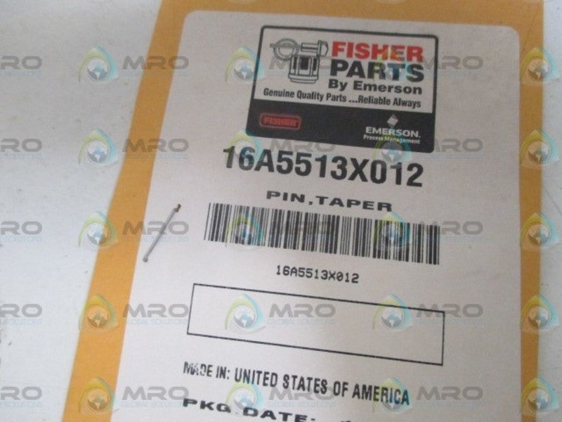 FISHER 16A5513X012 TAPER PIN NSMP