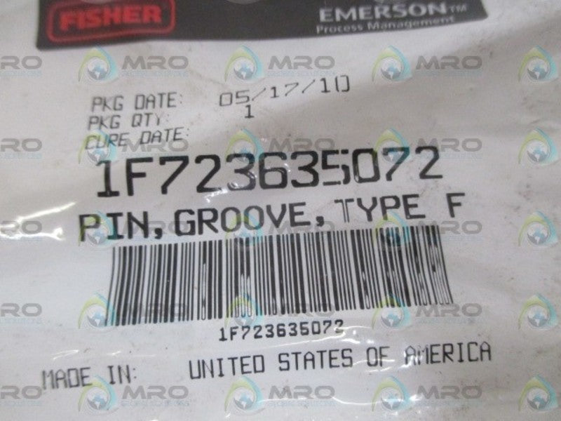 FISHER 1F723635072 GROOVE PIN NSMP