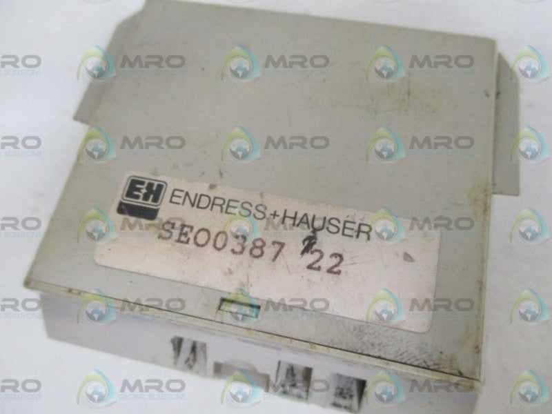 ENDRESS+HAUSER FEL32 ELECTRONIC INSERT 10-55V UNMP