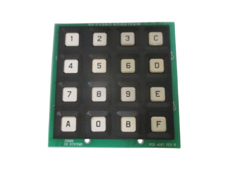 PCB 207 W/ 84BC1-004 KEYPAD ADAPTOR BOARD UNMP
