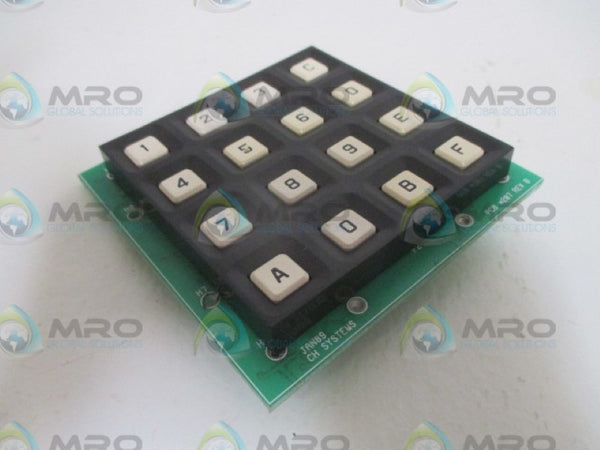 PCB 207 W/ 84BC1-004 KEYPAD ADAPTOR BOARD UNMP