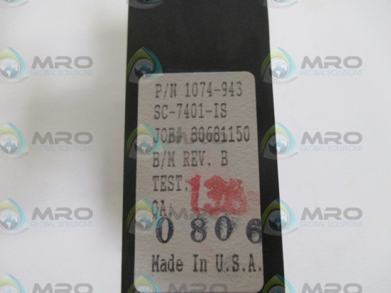 ROCHESTER 1074-943 SC-7401-IS NSNP