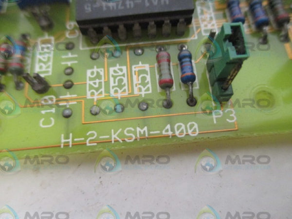 NOBEL ELEKTRONIK H-2-KSM-400 BOARD UNMP