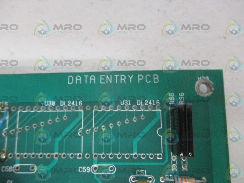 CH SYSTEMS PCB102 DATA ENTRY PCB UNMP