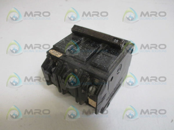 GENERAL ELECTRIC THQL32015 CIRCUIT BREAKER 15A UNMP