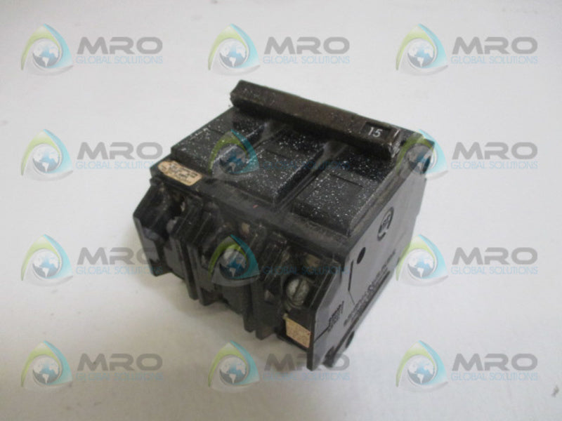 GENERAL ELECTRIC THQL32015 CIRCUIT BREAKER 15A UNMP