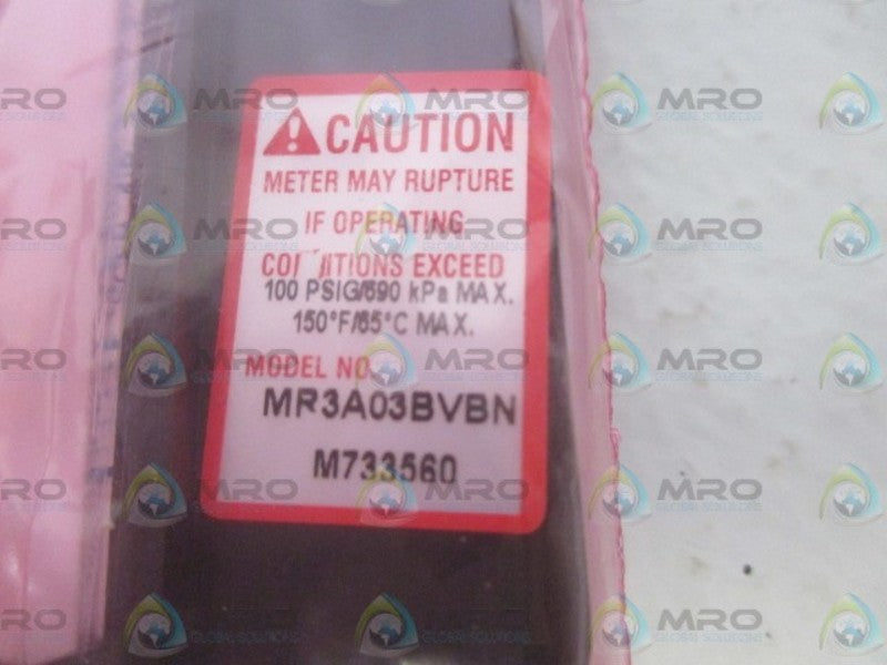 KEY INSTRUMENTS MRSA03BVBM FLOW METER1-11 SCFH AIR MOLDED  NSMP