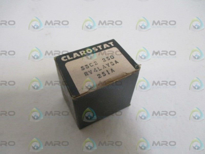 CLAROSTAT RV4LAYSA251A POTENTIOMETER  NSMP