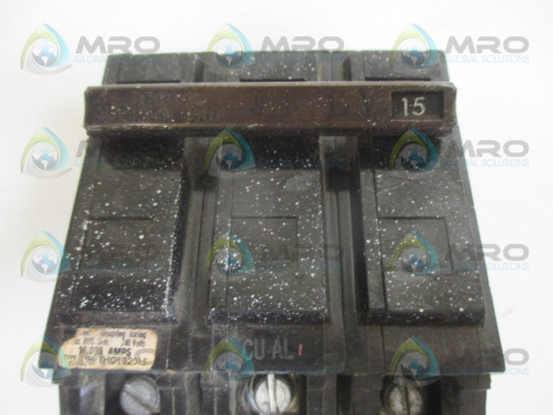GENERAL ELECTRIC THQL32015 CIRCUIT BREAKER 15A UNMP