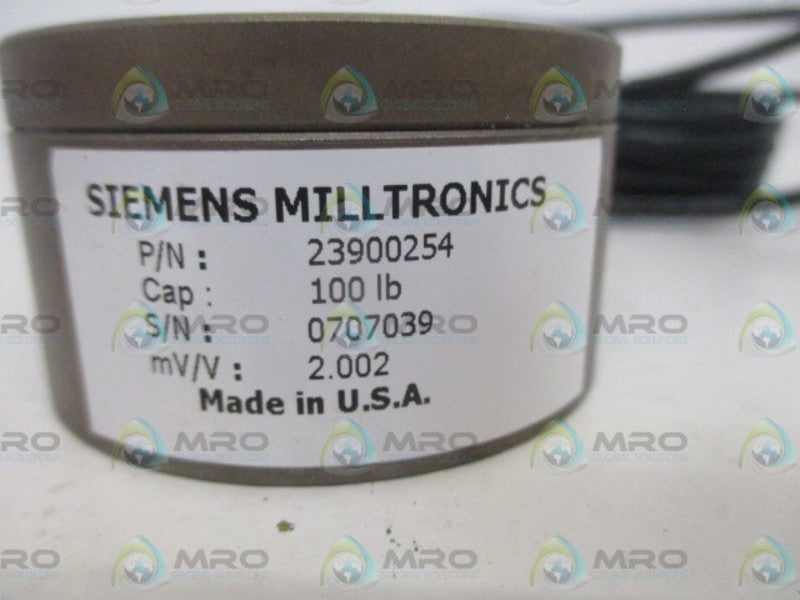SIEMENS MILLTRONICS 23900254 LOAD CELL NSMP