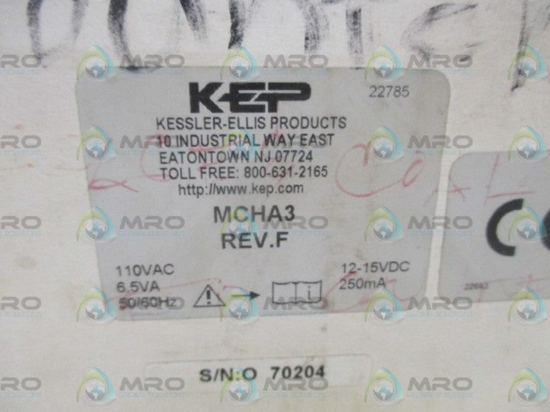 KEP MCHA3 ELECTRONIC COUNTER 110VAC NSMP