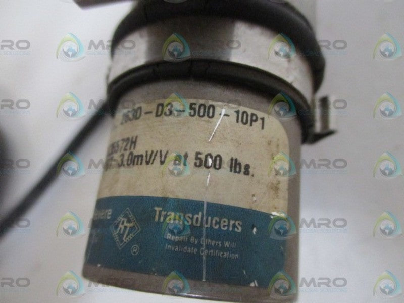 REVERSE TRANSDUCER 263D-D3-500-10P1 500LBS TRANSDUCER UNMP