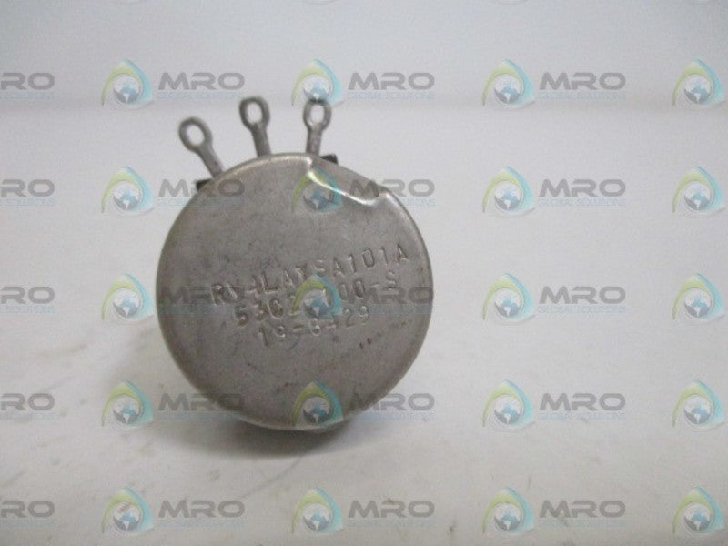 CLAROSTAT RV4LAYSA101A POTENTIOMETER UNMP