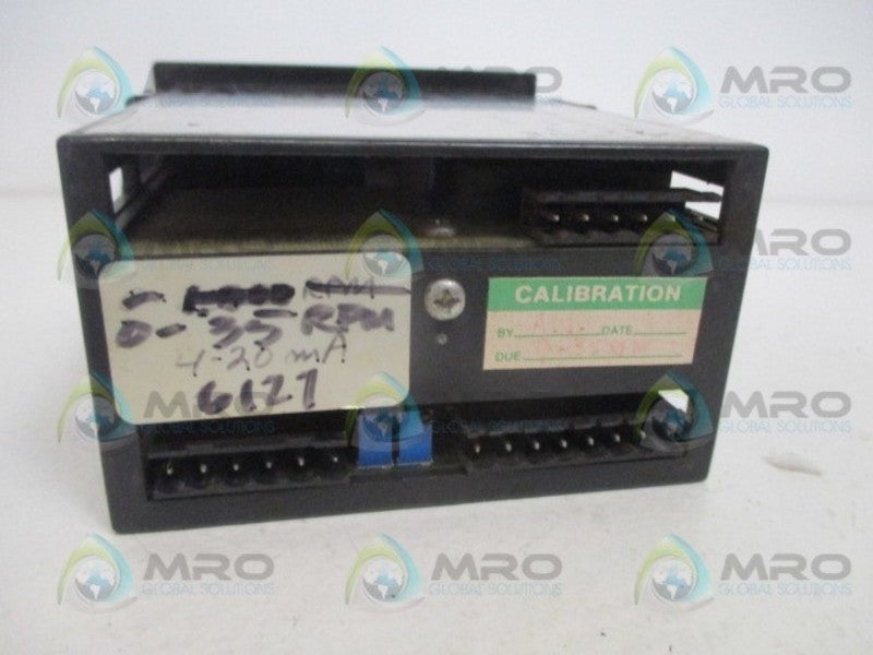 ELECTRO SENSORS TR-400 RATEMETER 115VAC UNMP
