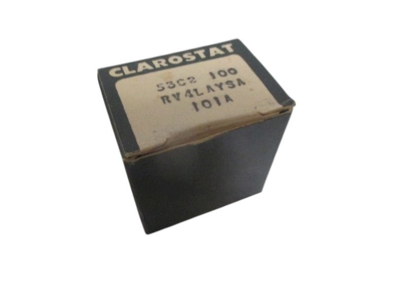 CLAROSTAT RV4LAYSA101A POTENTIOMETER 100 NSMP