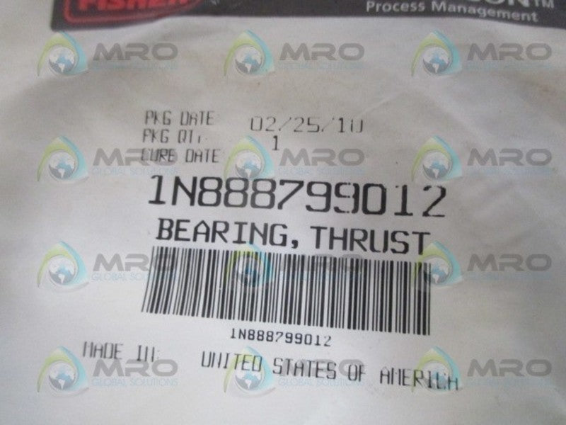 FISHER 1N888799012 THRUST BEARING *NEW IN FACTORY BAG*