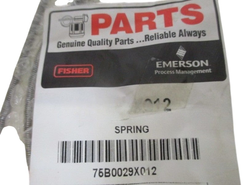 FISHER 75B0029X012 SPRING NSNP