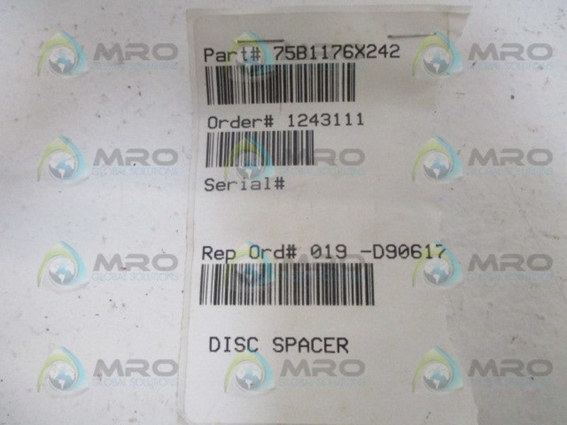 FISHER 75B1176X242 DISC SPACER NSNP